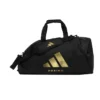 Adidas_Unisex_Adults_Boxing_Backpack Adidas Boxing 2in1 Holdall Convertible Backpack in a boxing gym setting