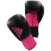 Adidas Hybrid 100 Women's Boxing Gloves Close up of Adidas Hybrid 100 Women's Boxing Gloves
