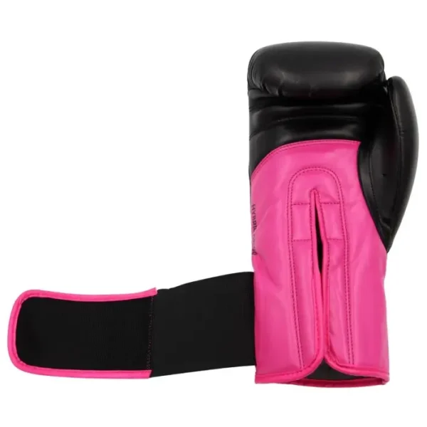 Adidas Hybrid 100 Women's Boxing Gloves Image Adidas Hybrid 100 Women's Boxing Gloves in striking red and white colour.
