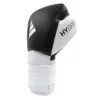 Black and gold Adidas Hybrid 300 Pro Boxing Gloves