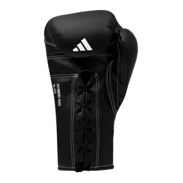 A pair of Adidas Hybrid 500 Pro Lace-Up Boxing Gloves