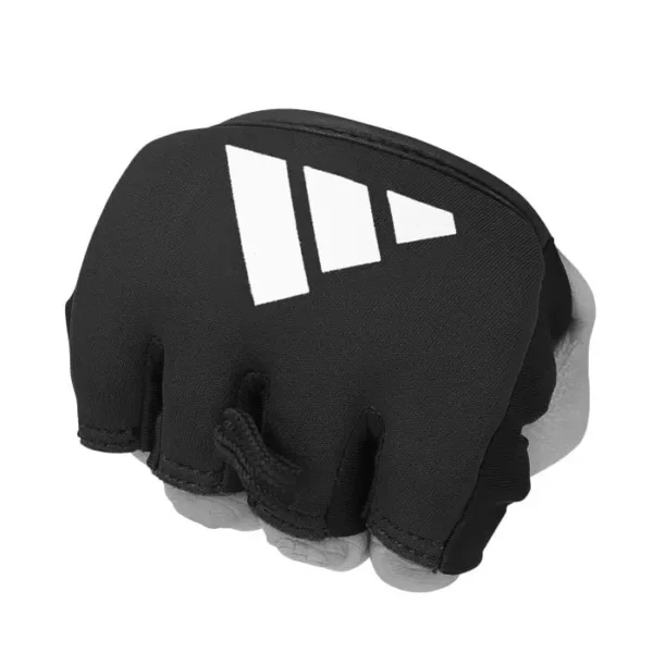 Adidas knuckle protectors on a white background