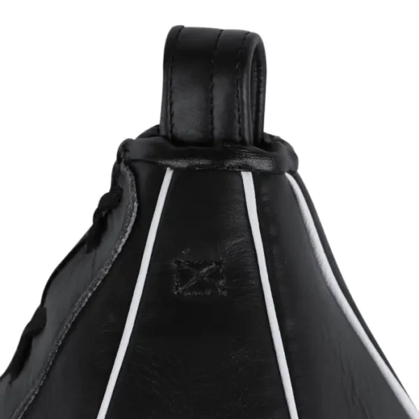 Adidas Combat Leather Speed Striking Ball on a black background