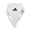 A woman's Adidas PU groin guard protection product