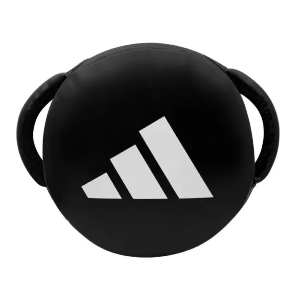 Adidas Round Pro Punch Cushion Shield in black and white.