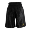 Adidas Satin Boxing Shorts on a white background