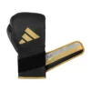 Red and white Adidas AdiSpeed Pro Boxing Gloves