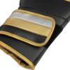 Adidas AdiSpeed Pro Boxing Gloves in black and golden color
