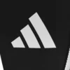 Adidas Adistar Pro Focus Mitts - Professional Boxing Equipment Close-up view of Adidas Adistar Pro Focus Mitts in black and white colors.