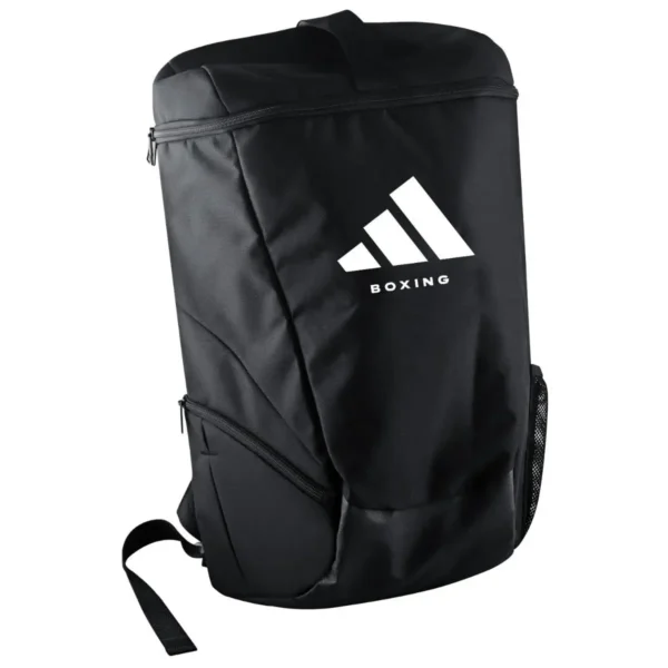 Adidas Boxing Backpack in black and white color