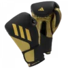 Adidas Cactus Speed Tilt 350 Pro Boxing Gloves on a neutral background.