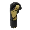 Adidas Cactus Speed Tilt 350 Pro Boxing Gloves in elegant black and grey color