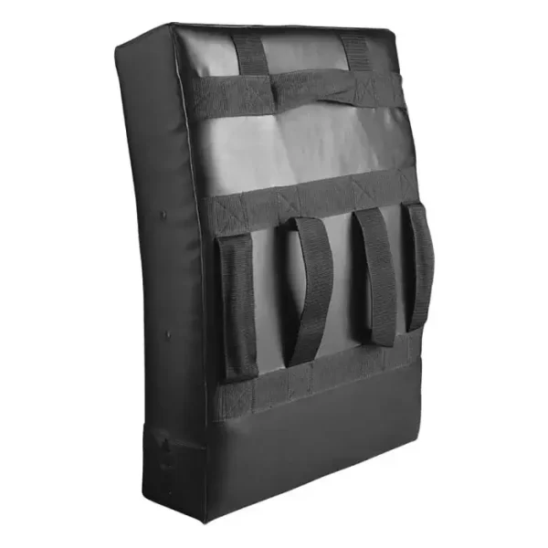 Adidas Curved Kick Shield Black 1 Adidas curved kick shield in red and black shades