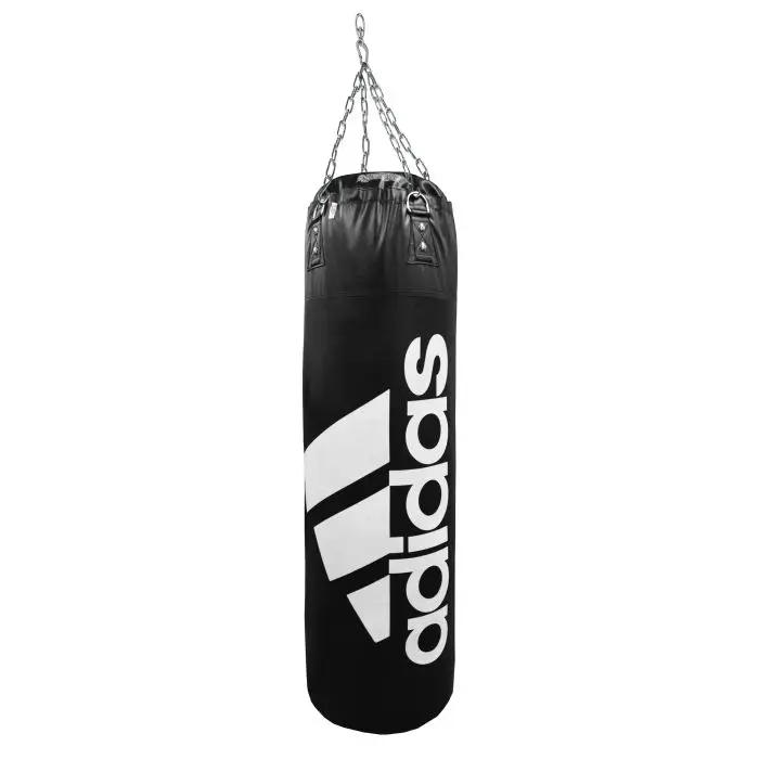 Adidas Heavy Kick Punch Bag hanging in a gym