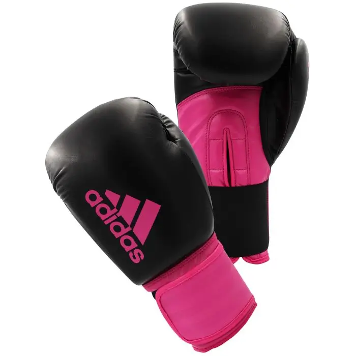 Close up of Adidas Hybrid 100 Women's Boxing Gloves