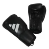 Adidas Hybrid 400 BBBC Approved Lace-Up Boxing Gloves in Black - product image