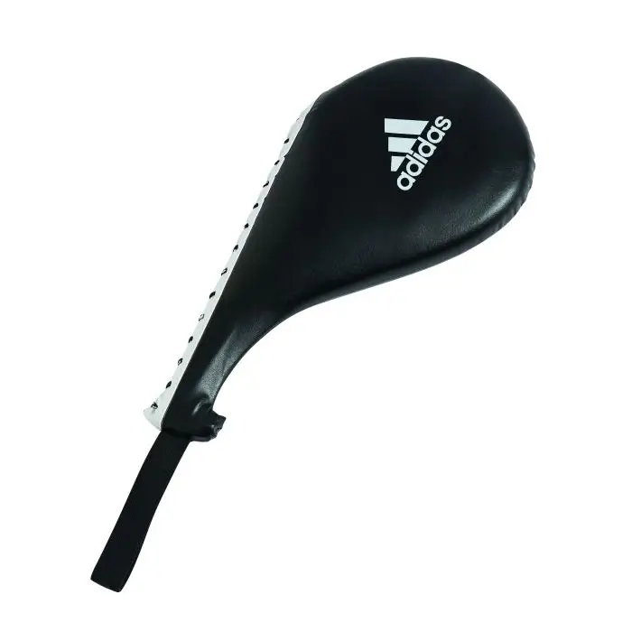 Black and white Adidas Single Target Kick Pad