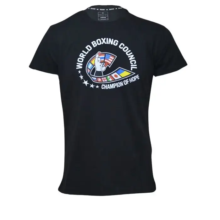 Adidas WBC Boxing T-Shirt in white color