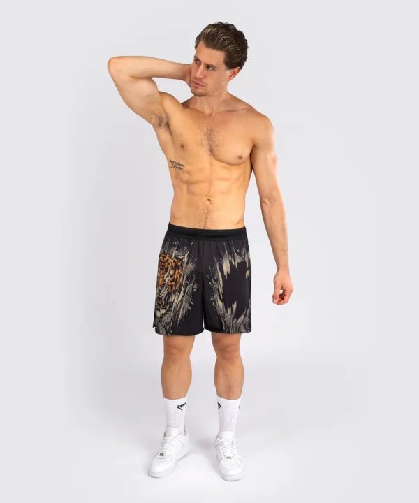 Man wearing Venum Tiger Men's Training shorts