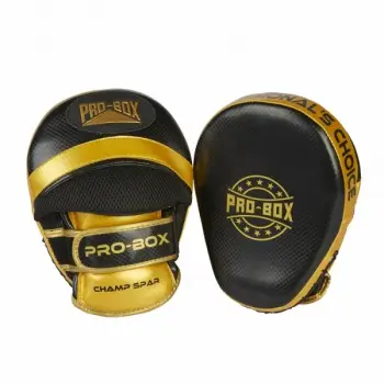 Pro-Box Champ Focus Pads being worn by a trainer