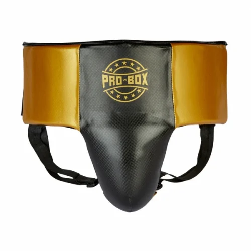 Pro-Box Champ Spar Abdominal Boxing Groin Guard in Black/Gold - product image