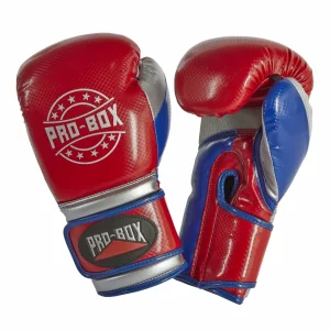 Pro-Box Champ Spar Junior Boxing Gloves in Red/Blue - product image