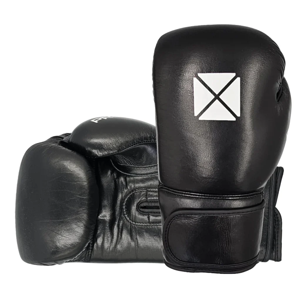 Pro-Box Leather Club Essentials Boxing Gloves in Black - product image