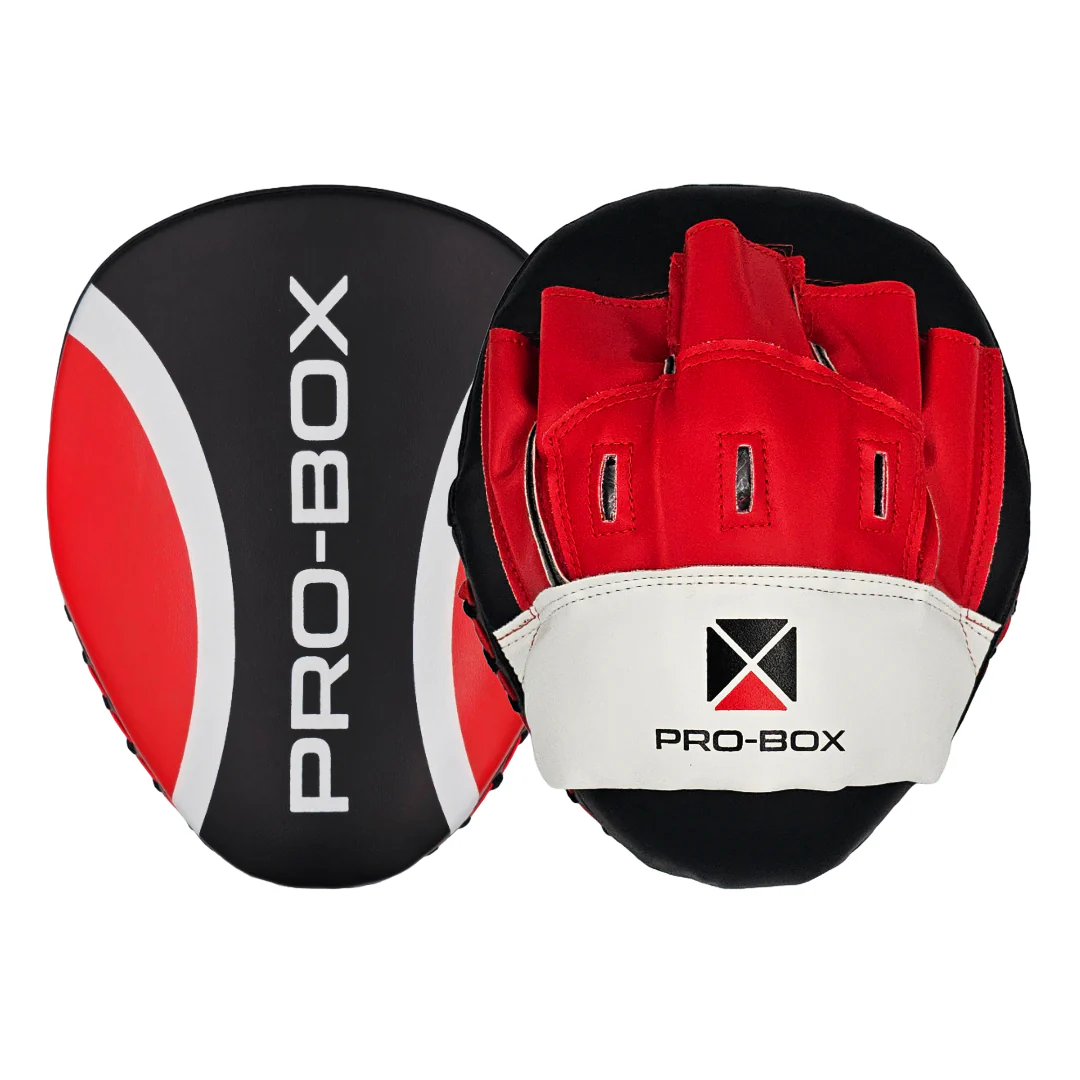 Pro-Box PU Speed Pad Gen 2 Punch Mitts in Black/Red - product image
