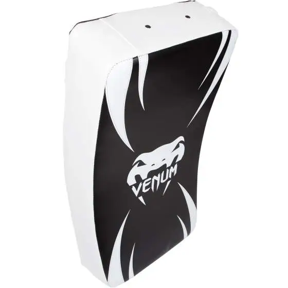 Martial artist using Venum Absolute Long Kick Shield