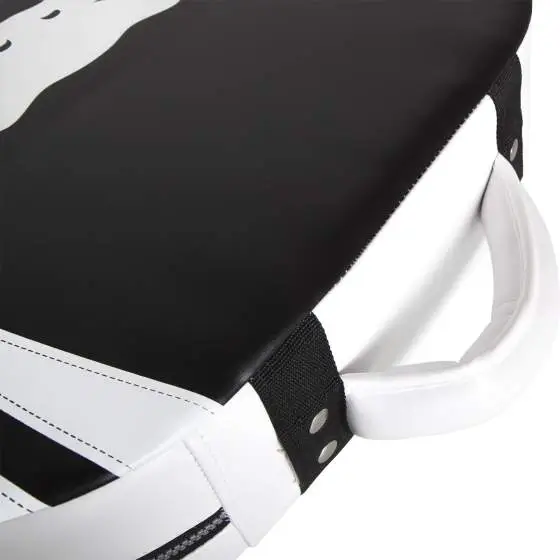 Man holding Venum Absolute Square Kick Shield Suitcase Style