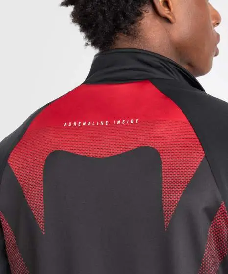 Venum Adrenaline Tracksuit Jacket Black Red 4 Venum Adrenaline Tracksuit Jacket in black color