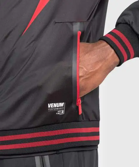 Venum Adrenaline Tracksuit Jacket Black Red 5 Venum Adrenaline Tracksuit Jacket in blue color