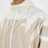 Venum Attack 90 Tracksuit Jacket in black and white