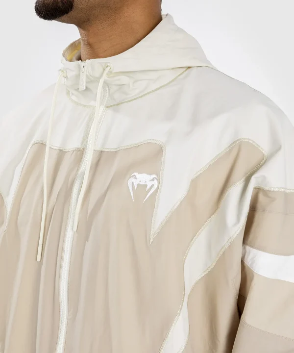 Venum Attack 90 Tracksuit Jacket in black and white