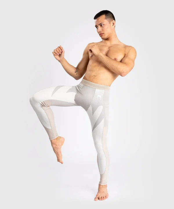 Venum Attack Mens Spats Compression Tights Sand 5 Venum Attack Men's Spats Compression Tights on a plain background
