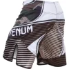 Venum Camo Hero Fight Shorts on white background