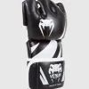 A pair of black and white Venum Challenger MMA gloves.
