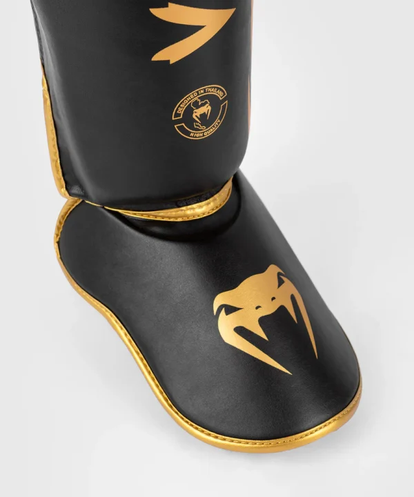 Venum Challenger Standup Shin Guards on white background