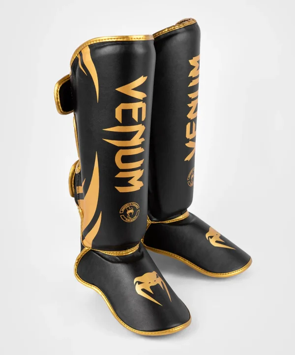 Black Venum Challenger Standup Shin Guards