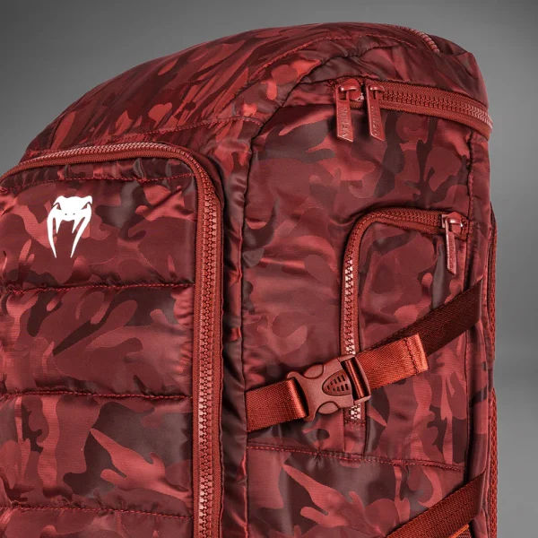 Venum Challenger Xtrem Backpack in a gym setting