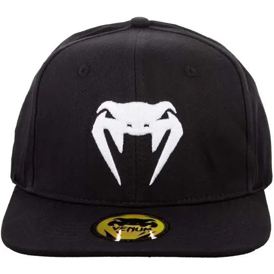 Black Venum Classic Snapback cap on white background
