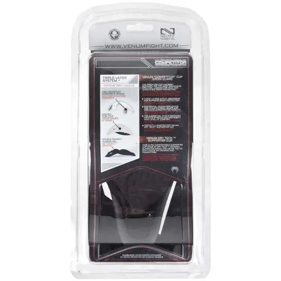 Venum Competitor Groin Guard and Support in black design