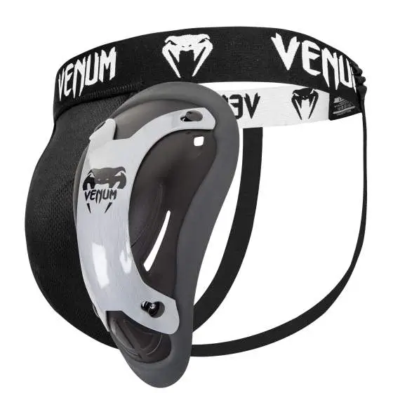 Close-up view of Venum Competitor Groin Guard and Support