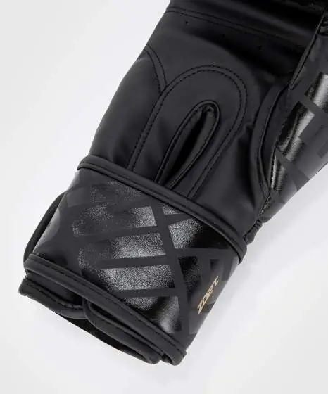 Venum Contender 1.5 XT Boxing Gloves in slick black and white design