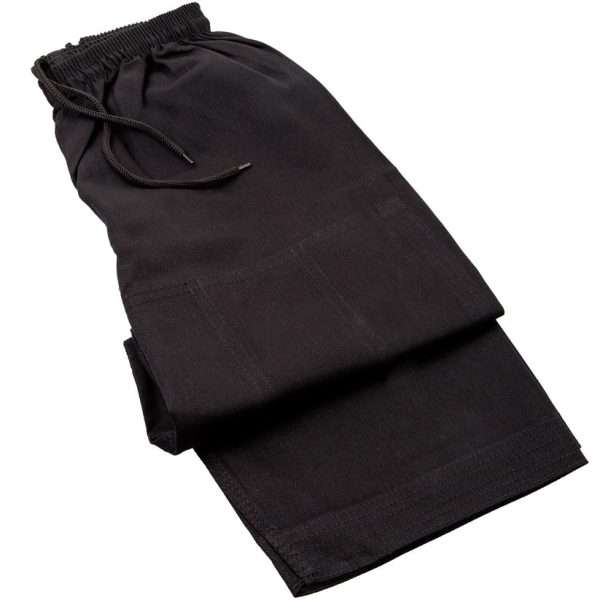 Child wearing Venum Contender Kids BJJ Gi with free white belt