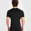 Venum Contender Short Sleeve Mens Rash Guard Black 2 Venum Contender Short Sleeve Men's Rash Guard in black color