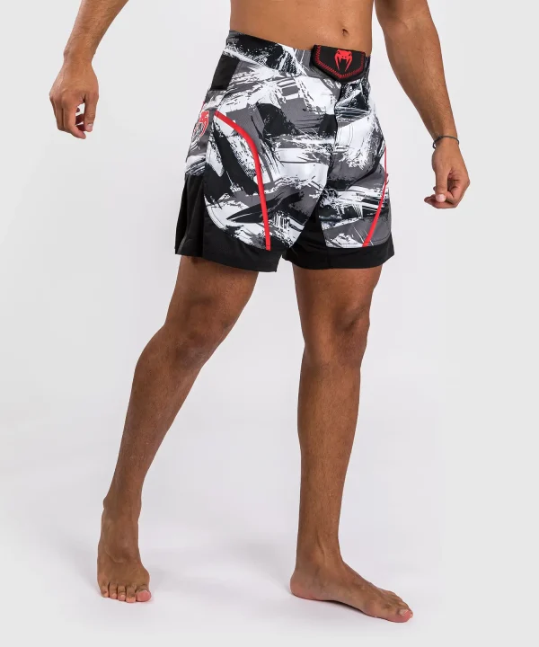 Venum Electron 3.0 Fight Shorts in black and green design