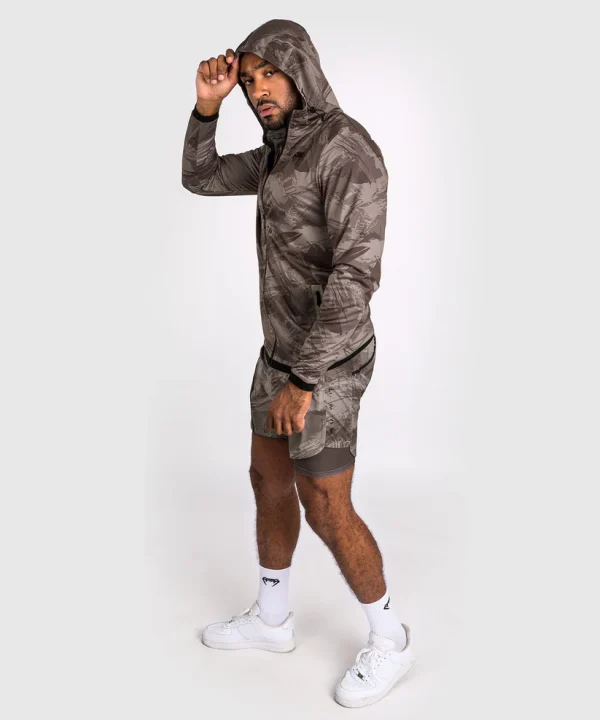 Venum Electron 3.0 Hoodie in black and yellow color