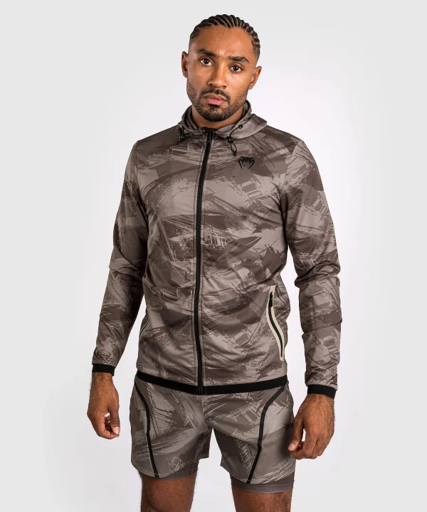 Black and white Venum Electron 3.0 Hoodie