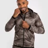 Venum Electron 3.0 Hoodie in stark black with white accents